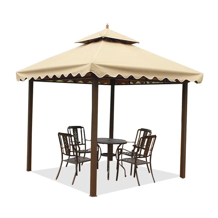 FEAMONT индивидуальная садовая уличная палатка Gazebos современная алюминиевая римская беседка с боковой занавеской Водонепроницаемая стальная конструкция