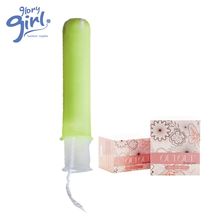 Ladies Menstruation Hygiene Feminine Vaginal Herbal Applicator Tampon