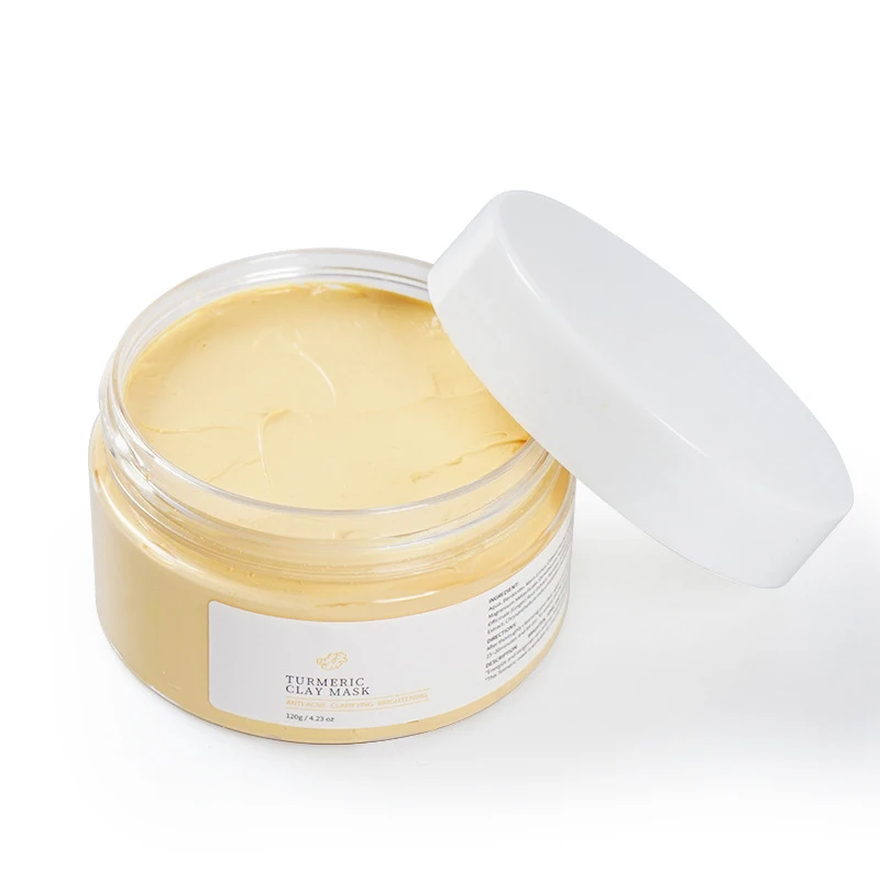 Private Label Wholesale Organic Vegan Natural Whitening Moisturizing Deep Cleansing Face Turmeric Skin Care Set For All Skin