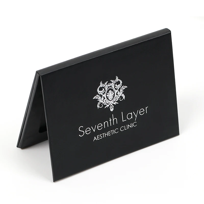 Custom printed business trading VIP creditcard credit card boxes luxury greeting giftcard gift card packaging box