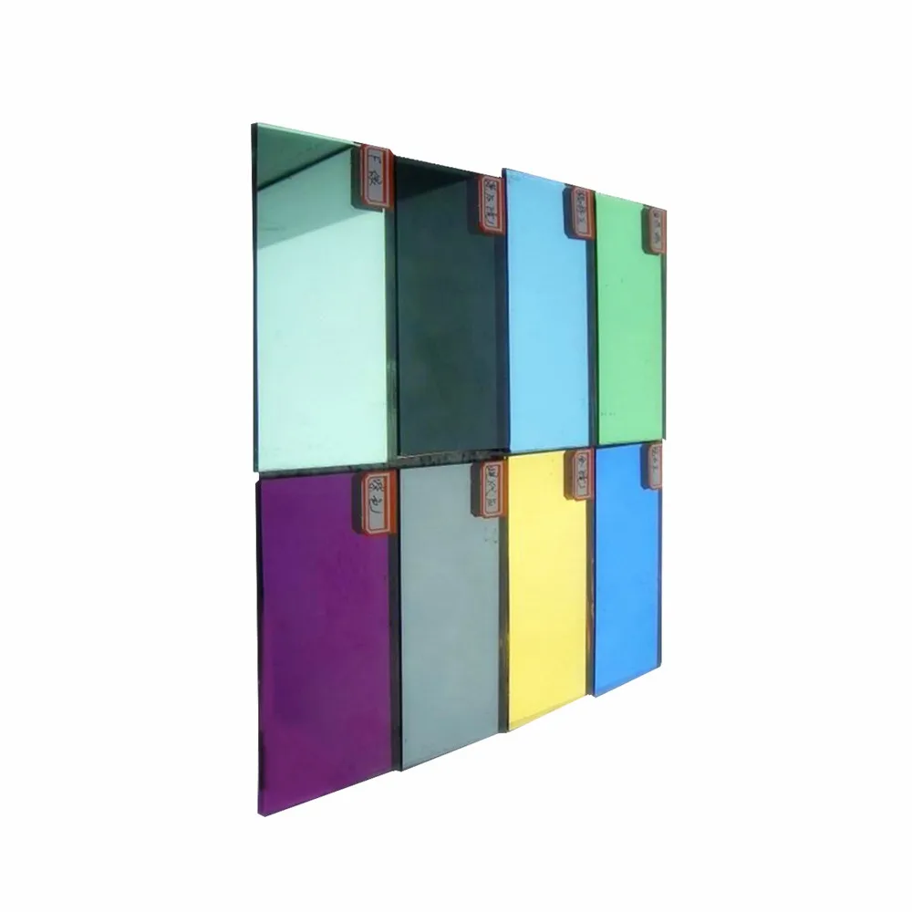 Factory Higher reflectance colored brown tinted mirror glass sheet