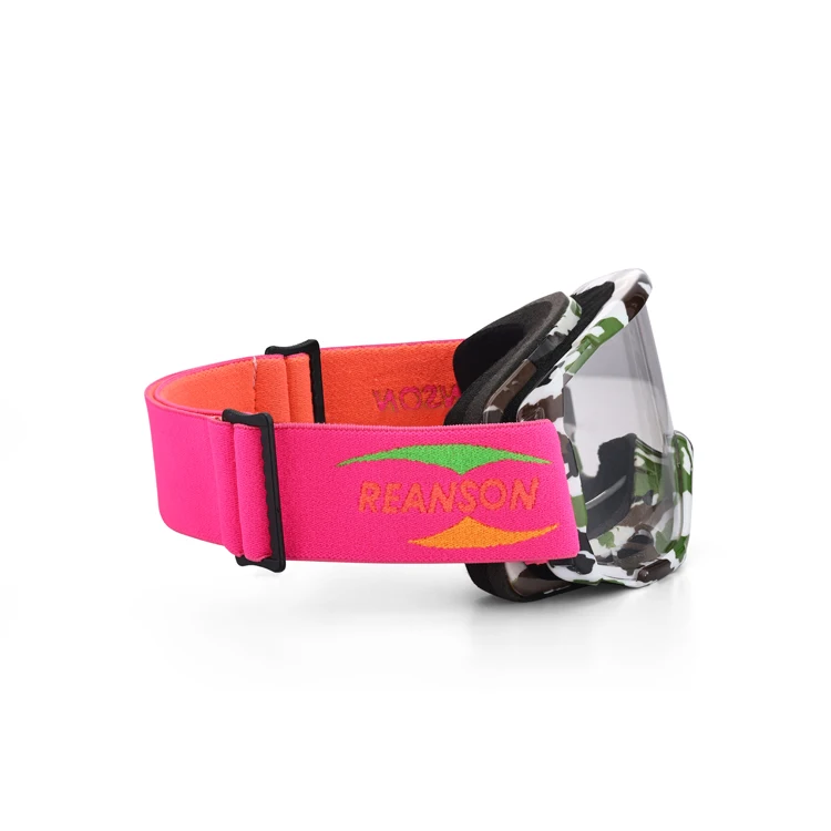 Factory Price OEM ASNI Z87.1 Safety Standards Scratch-resistant Clear Lens MX Glass for Night Riding Protection