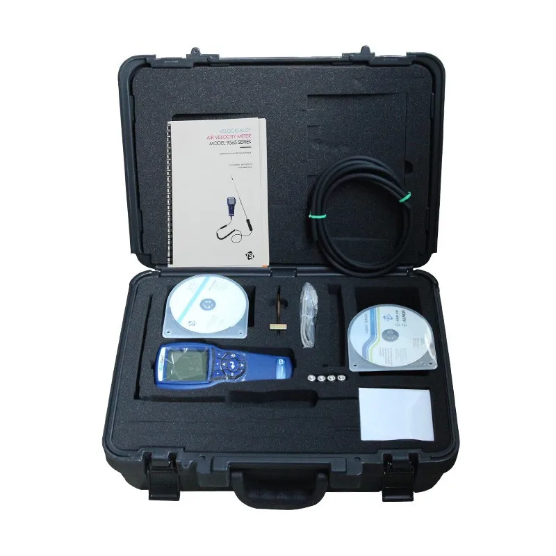 TSI 9565-A-NB VelociCalc Multi-Function Ventilation Meter with articulated probe, 0 to 9999 ft/min, -15 to 15 inH2O