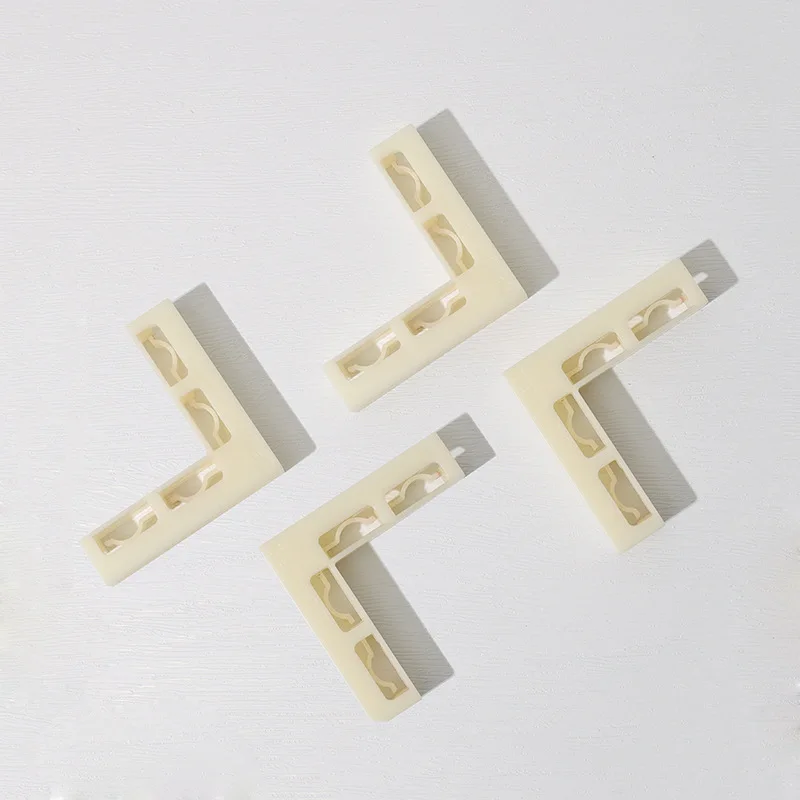 Vertical plastic Angle clamp background plate fittings wood grain cement board herringbone clamp universal support
