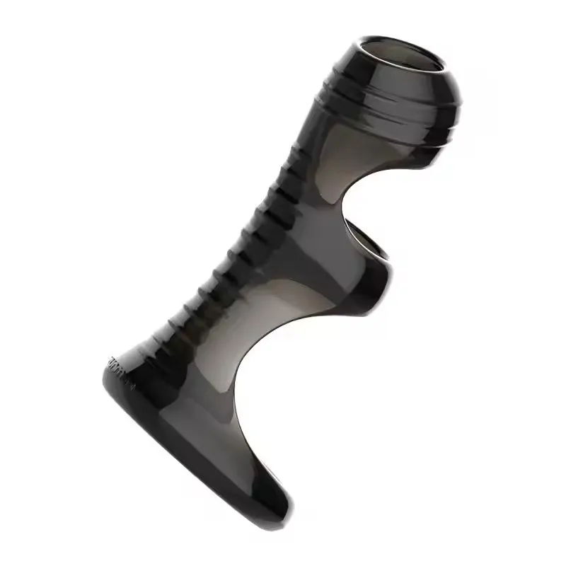 Condom TPE Material Sleeve Extender Penis Enlargement Delay Ejaculation Reusable Vibrator Massager Adult SexToys for Men