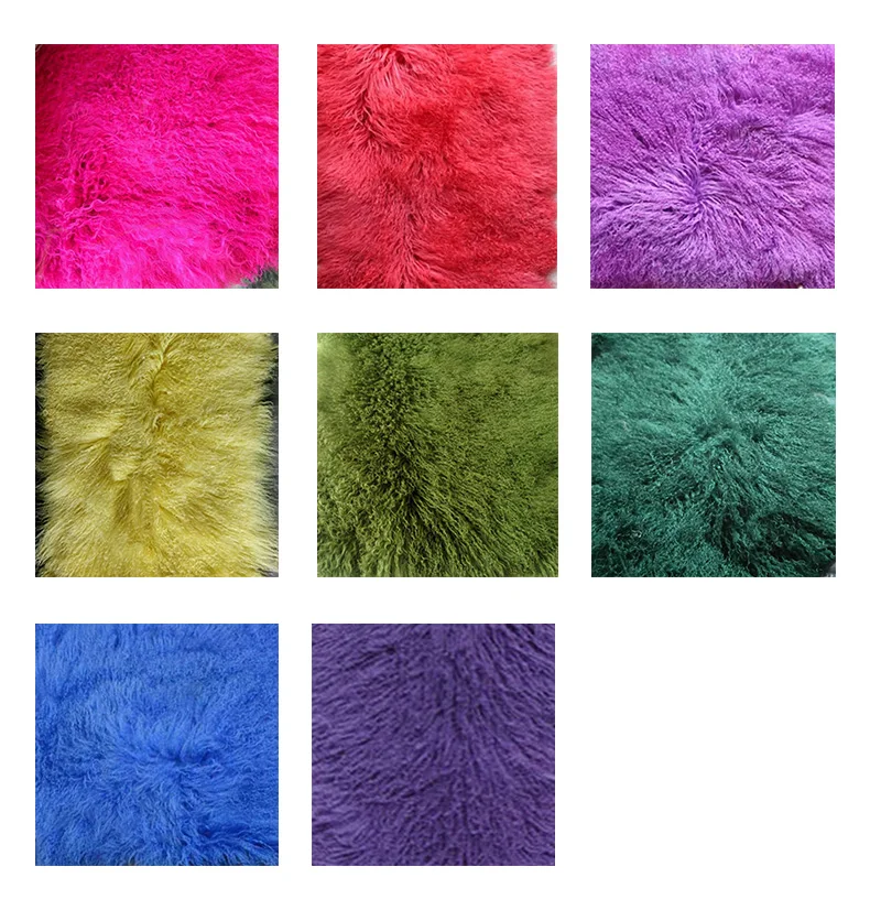 Mongolian Long Hair Sheep Plate Fur