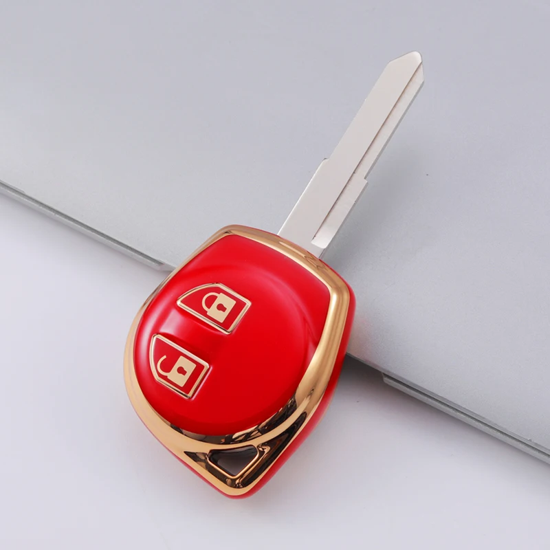 New Fashion TPU Car Key Case Cover Shell Fob For Suzuki Swift Grand Liana SX4 Window Vitara Amagatarai Keychain Accessories