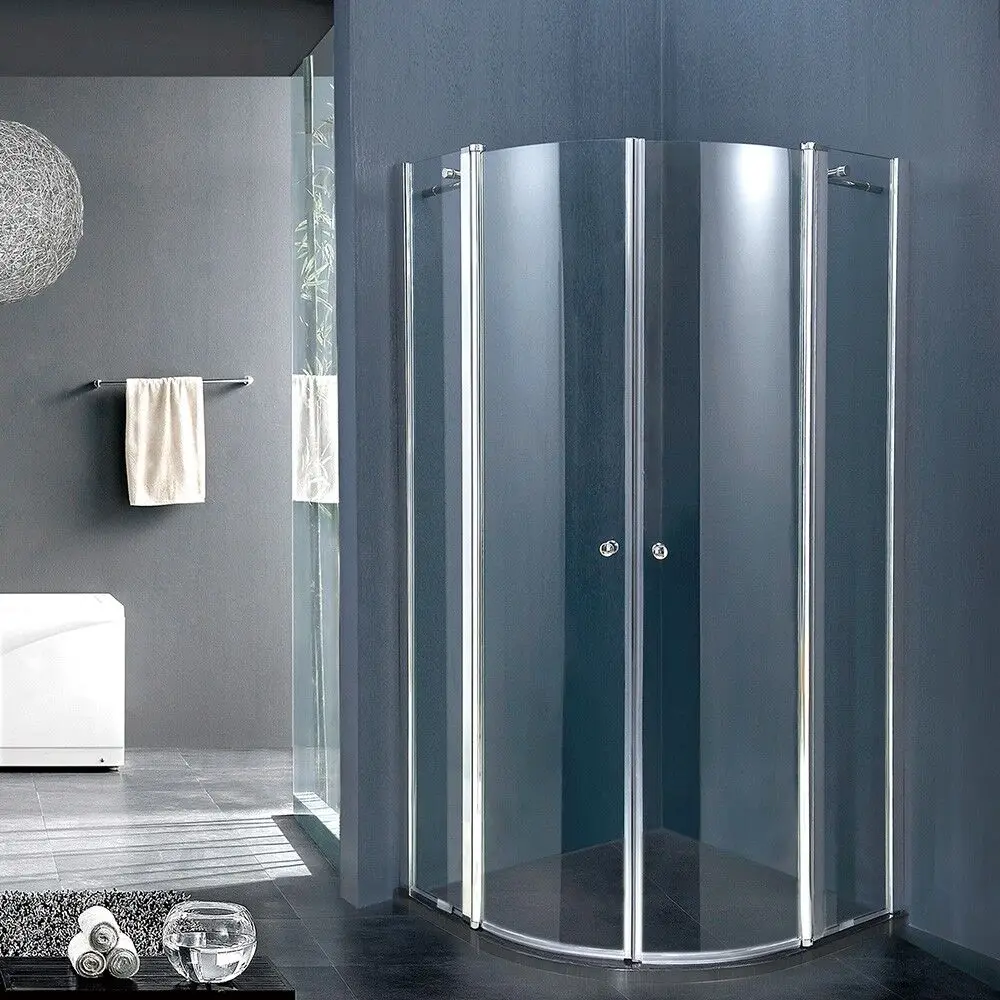 Original Shower Enclosure Quadrant Shower Cubicle Clear Glass Shower Doors