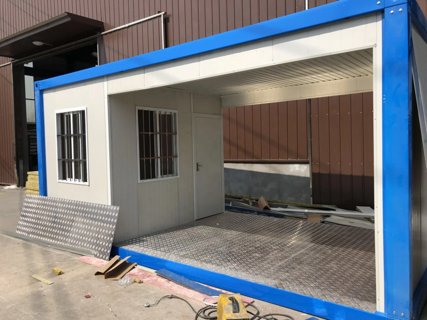 
portable easy assembled mobile modular container guard house 