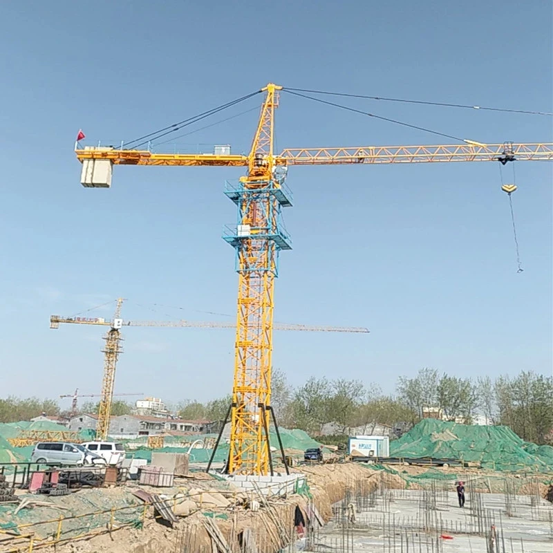Max Load 6 Ton Mini Second Hand Lifting Used Tower Spider Luffing Portal Construction Lifter Crane