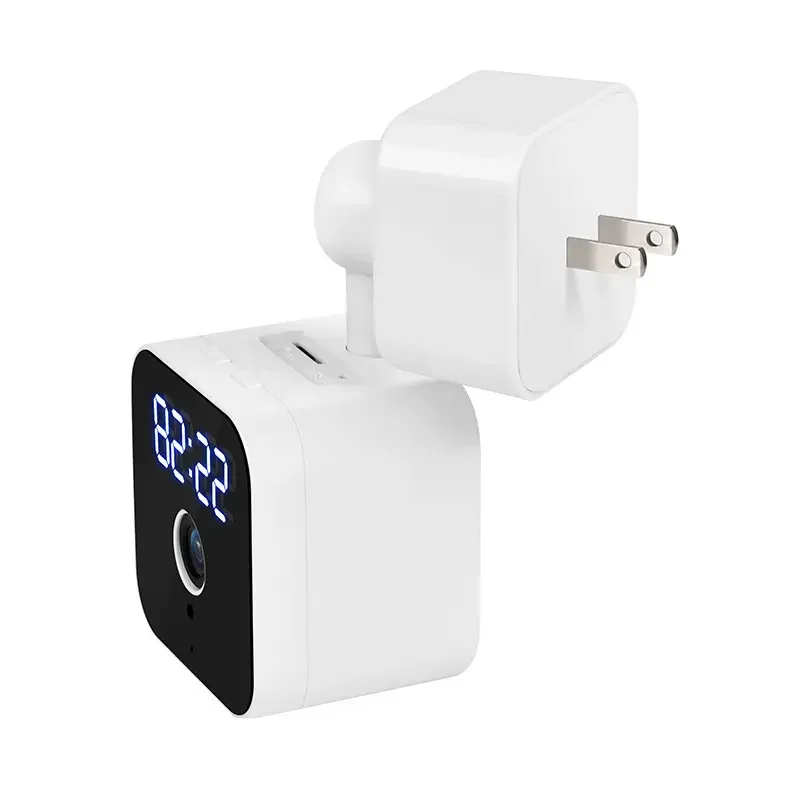 V380 PRO Full Color Night Vision 1080P CCTV Camera Two Way Talk Security Cam Smart Clock Pocket Ip Camera