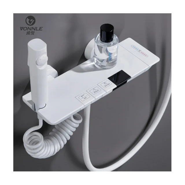 Digital Bathtub  Set Brass System Hot And Cold shower sets bathroom shower set bathroom showers