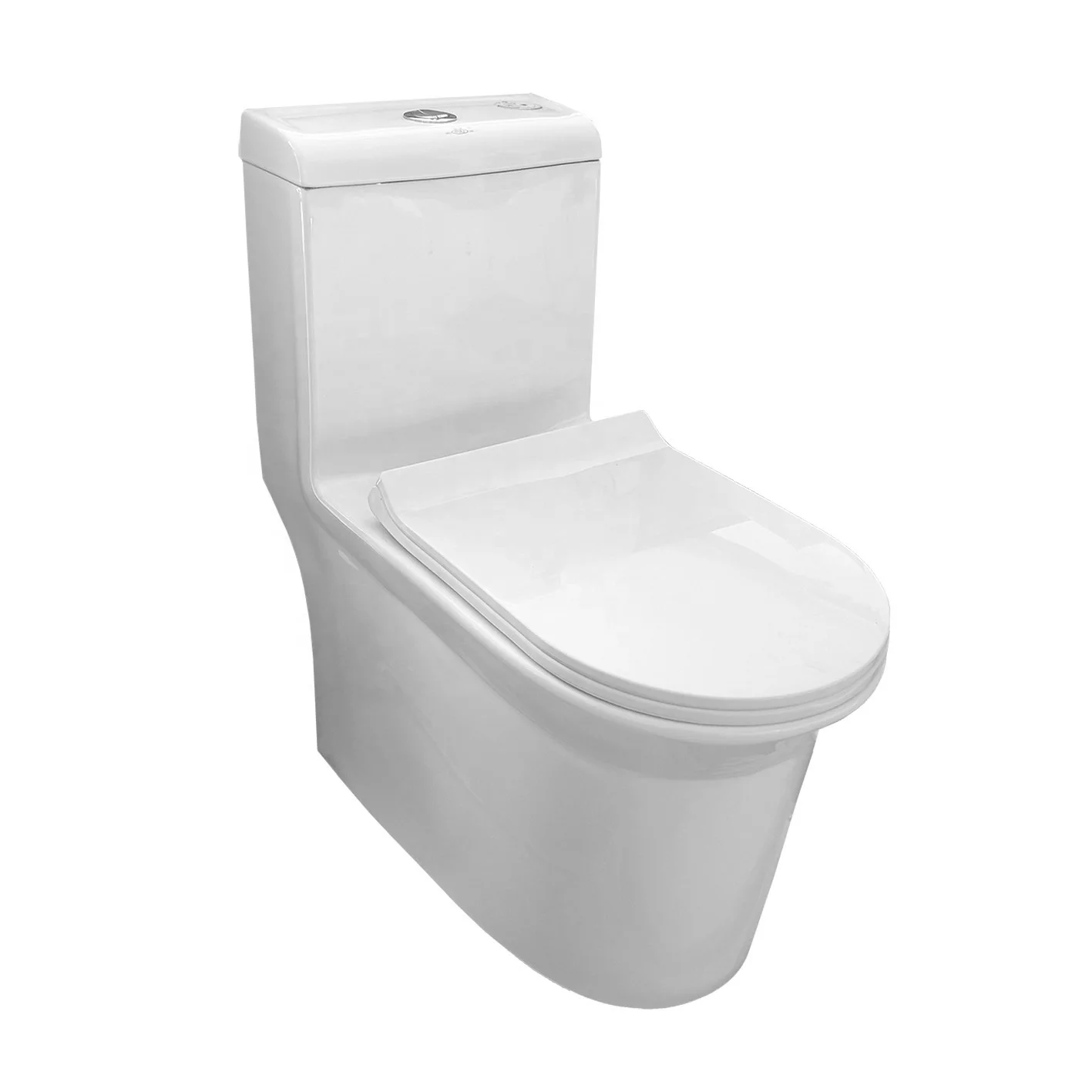 Hot sales bathroom sanitary wares ceramic Mute water-saving Floor Mounted S-Trap composting toilet waterless