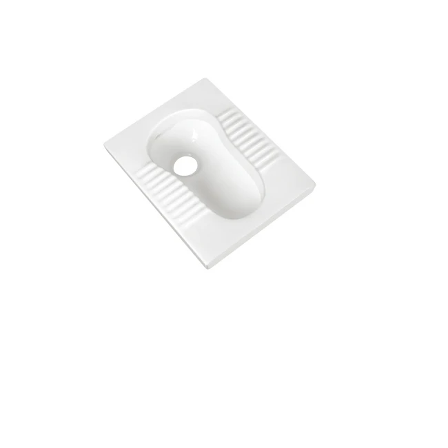 whole sale Professional Manufacture White color ceramic toilet Squatting Pan wc bowl toilet