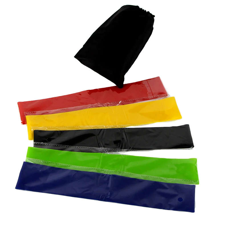 Top Rated High Quality Workout Best Resistance Bands Flexibility Eco Friendly Set of Stretch Band Bodybuilding Women