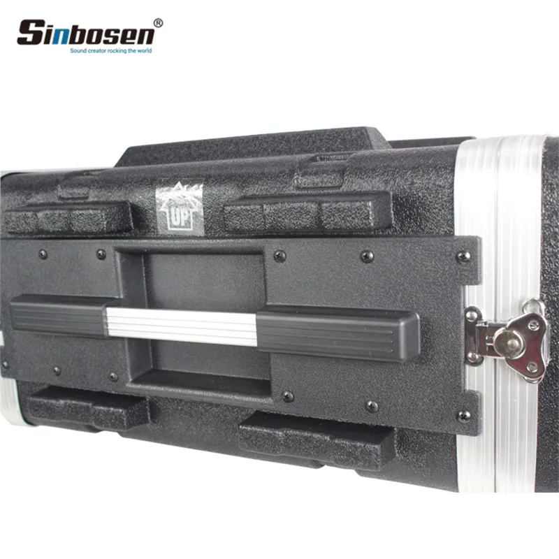 4u Flight Case Waterproof Sunscreen Flight Case Easy to Carry for Stage Microphone Amplifier