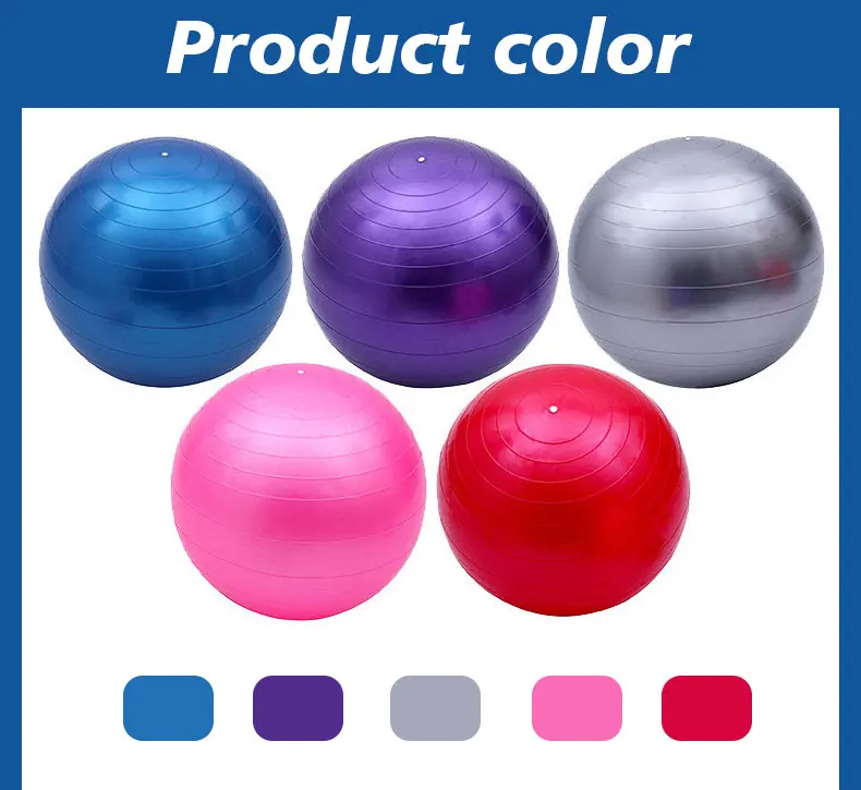 White Red Extra Exercise Gymnastic Pilates Yoga Ball 45cm yoga ball