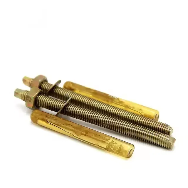 The best performance in cracked concrete resin capsule/concrete anchors/chemical anchors/