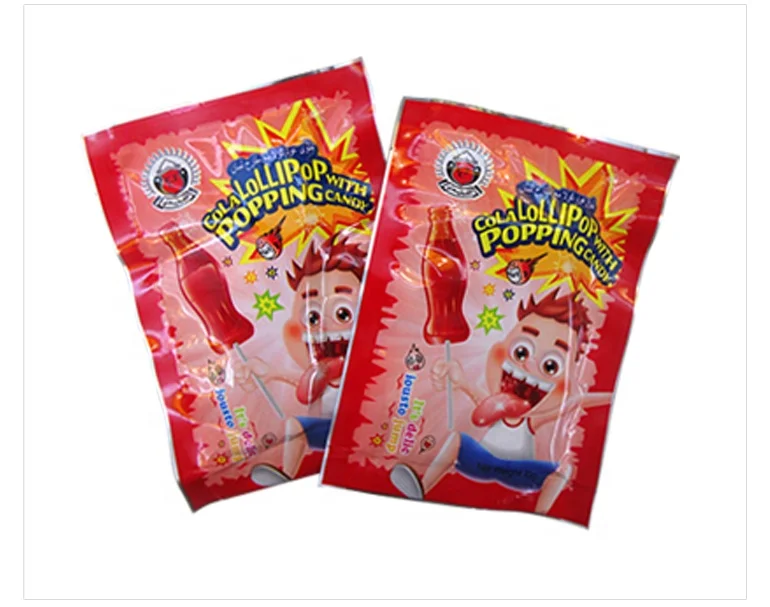 Factory wholesale selling delicious delicious Hot halal fruit hard lollipop multi-colored soda bottle shape lollipop
