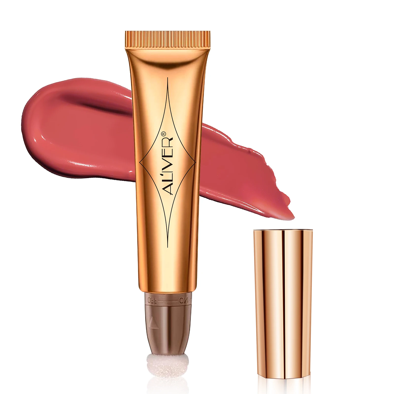 Aliver жидкие румяна для лица натуральный крем тинт щек и глаз персиковые макияж многофункциональная палка контурные осветляющая косметика