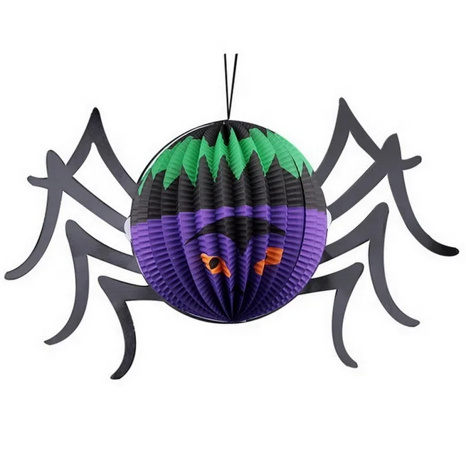 Halloween Accordion Wall Lamo Lantern Watermelon Paper Lantern