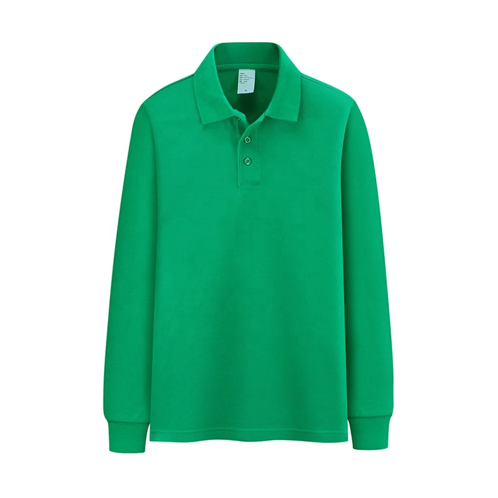 High quality Custom Cotton Polo Shirt Design Long Sleeve Blank Color Polo t Shirts Men For Golf Sport Shirt