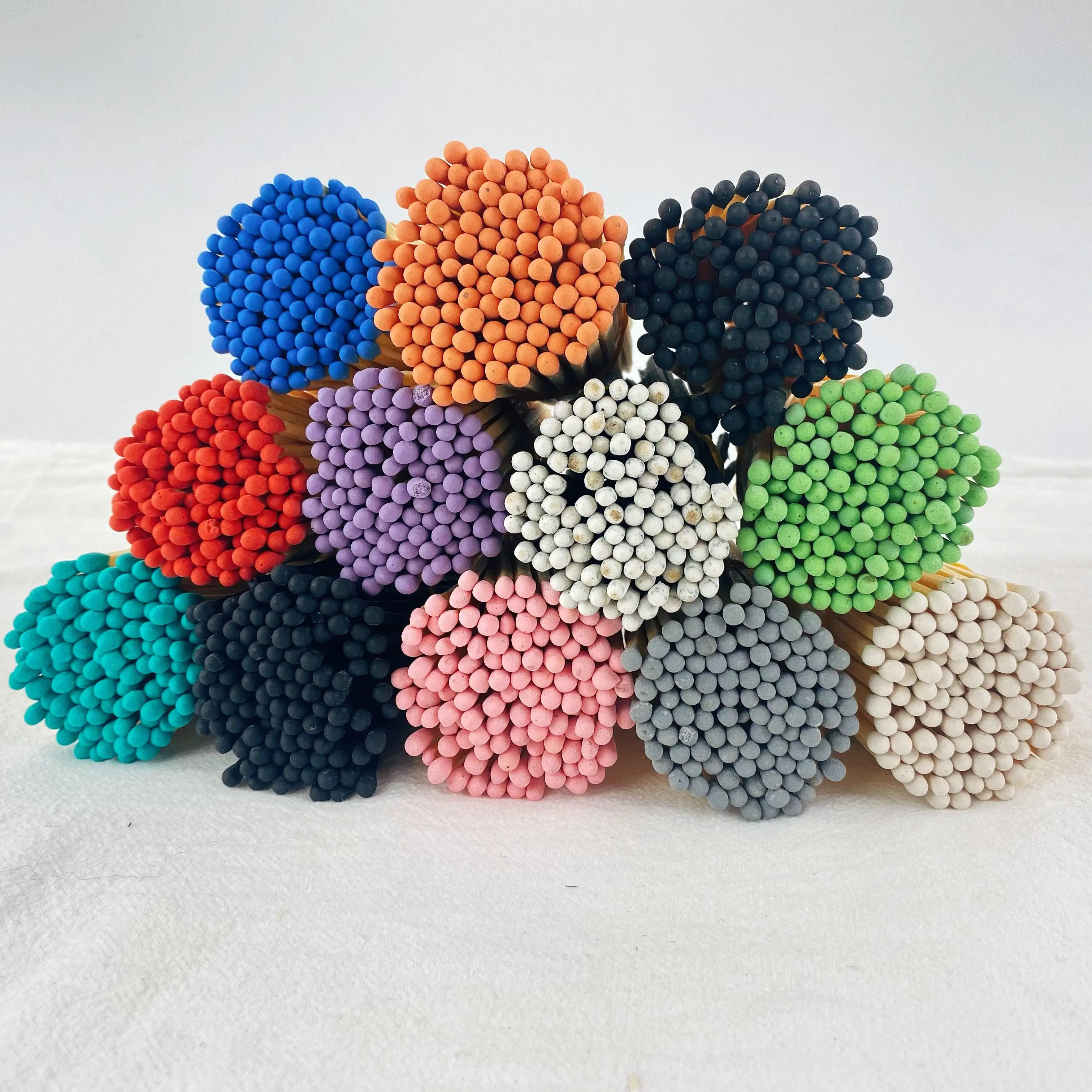 high quality factory color wooden 4 inch Safety custom for candle box stick for hotel colorful in bulk luxury matches