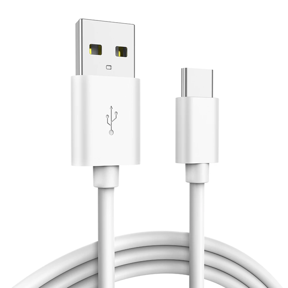PD QC3.0 USB 2.0 3.0 Type C Cable Quick Charge USB-C Data Sync Fast Charging Mobile Phone Data Cable Type-C white/black Cable