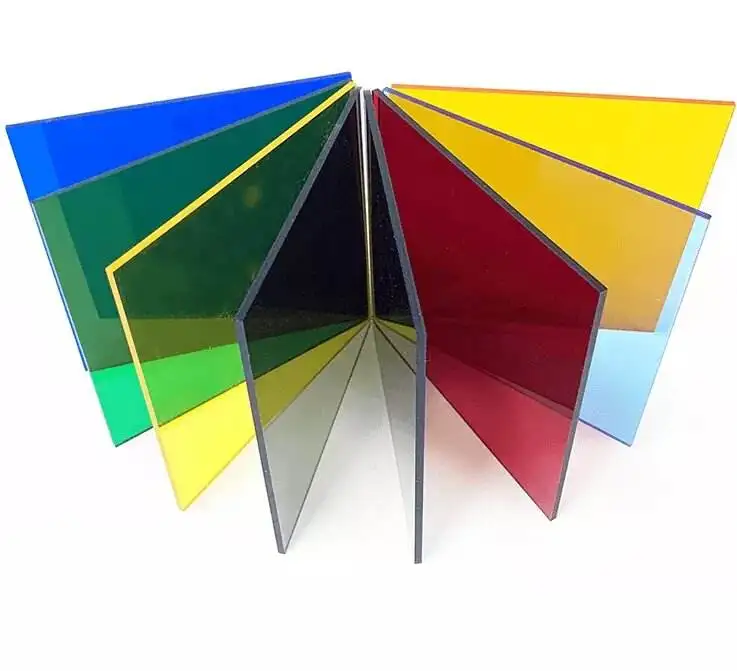 Shuohang Wholesale color board/acrylic/lamina de acrilico furniture processing 4*8 filled PMMA board