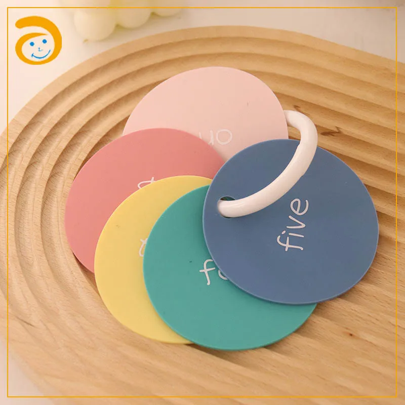 Silicone Teether Educational Toys Learn Characters Flash Card Teething Toy