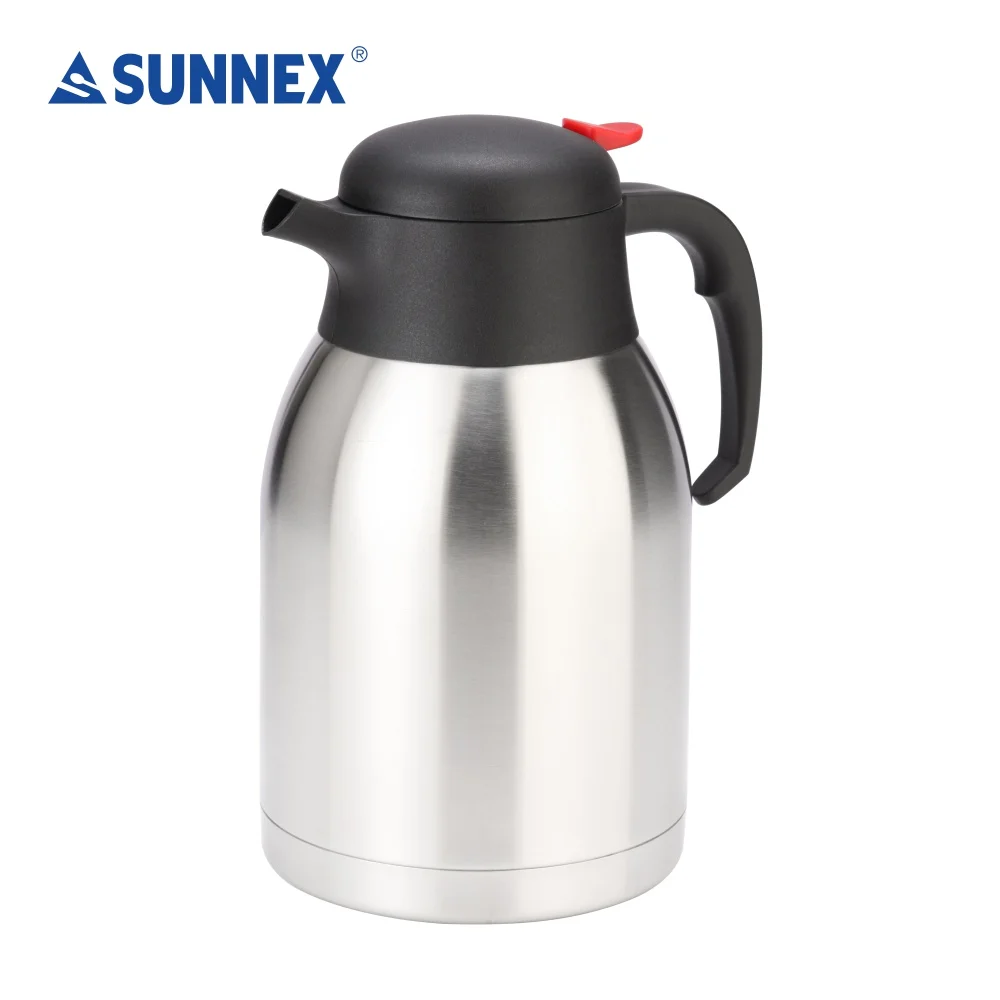 Высококачественный вакуумный кувшин SUNNEX с двойными стенками из нержавеющей стали профессиональный 1 л 2 портативная большая емкость нагревательная чашка
