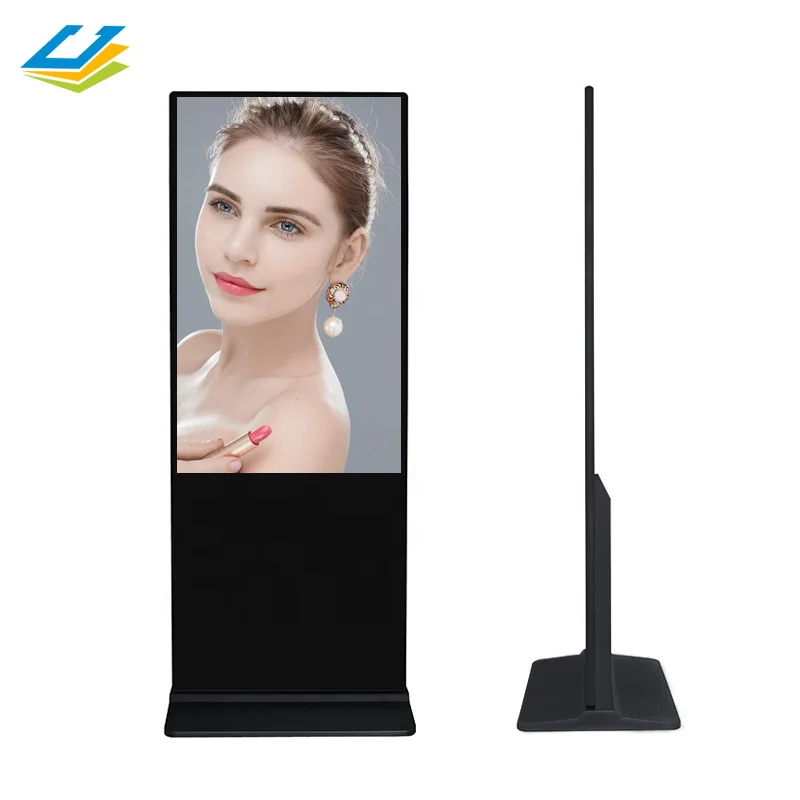 55 Inch Touch screen Electronic Kiosk Digital Signage Player Advertisement Equipment