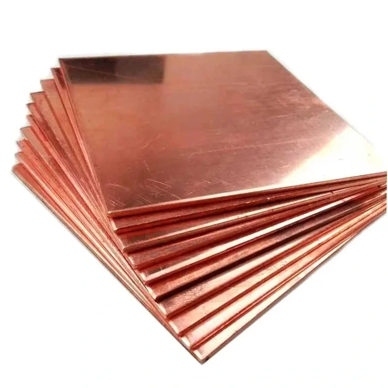 Mechanical Copper Sheet 200X100 Cm Uv Resistance (0.3-0.5)*(400-600)*<=2000 Copper Plate 24 Inch for Cladding