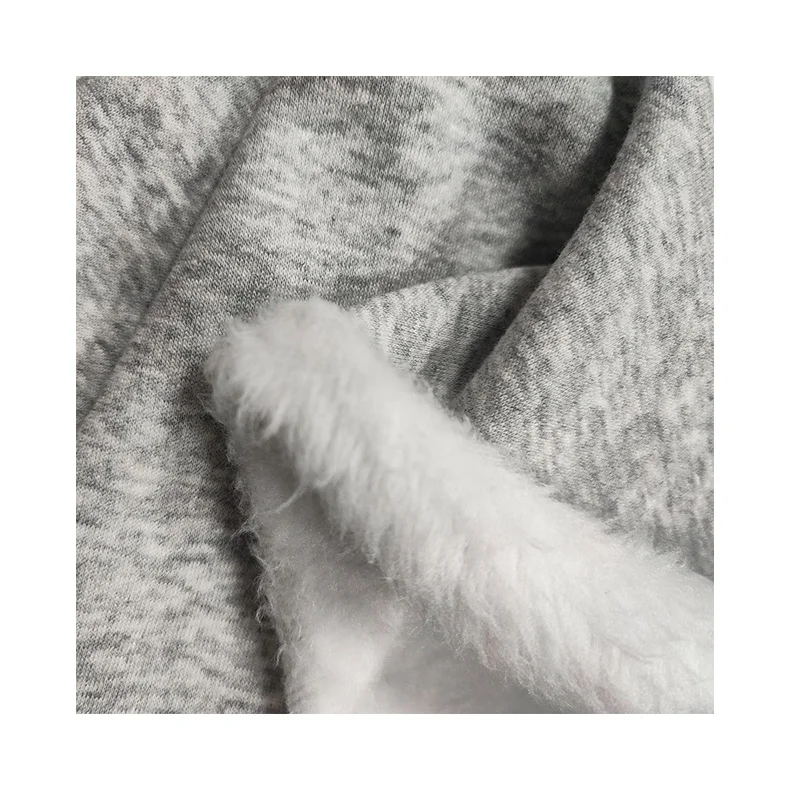 Factory Manufacturer Low MOQ Super Luxury Silver Fox Velveteen Fabric For Clothing