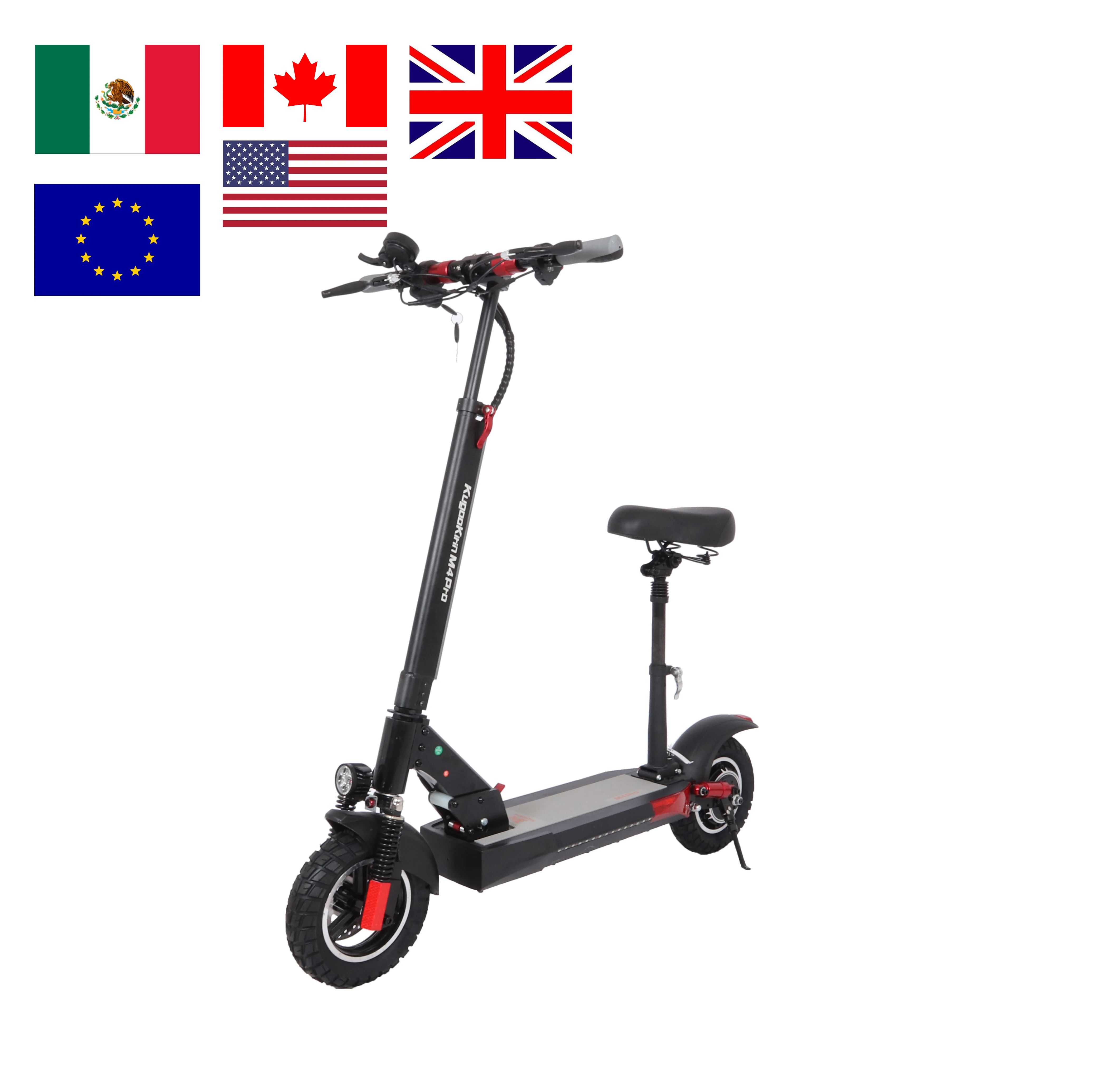 Dropship EU UK USA Canada Mexico Warehouse Foldable Electrico E scooter Adult Fast Electric Motorcycle Mobility electric Scooter