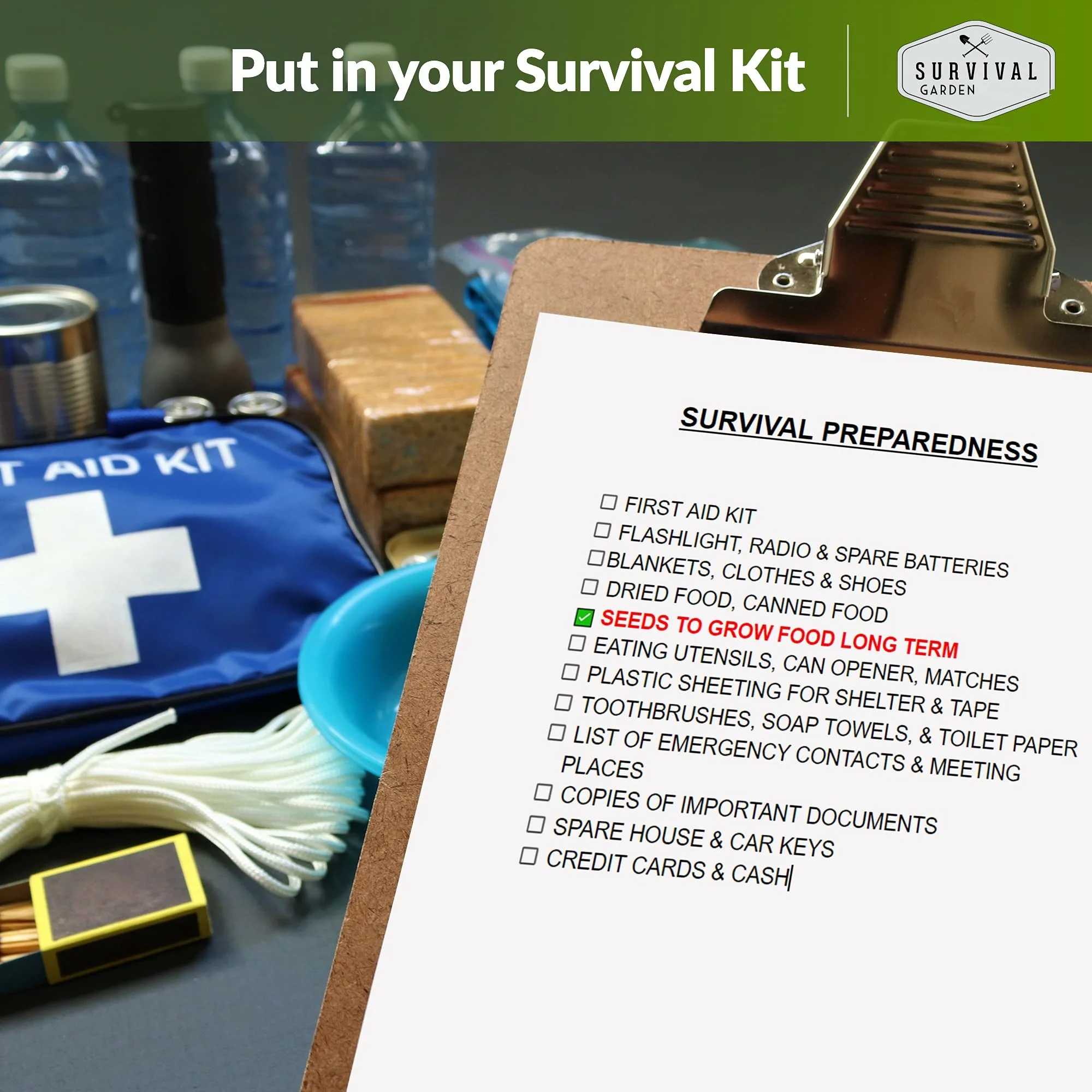 30 Pack with 18,500+ Non-GMO Heirloom Vegetable, Fruits, Herb Seed Varieties for Planting