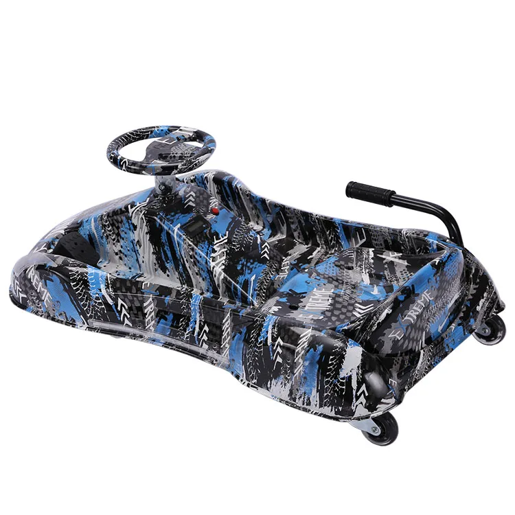 Electric Pedal Go-Kart Kit with Off-Road Motor Three-Wheel Drift Carts