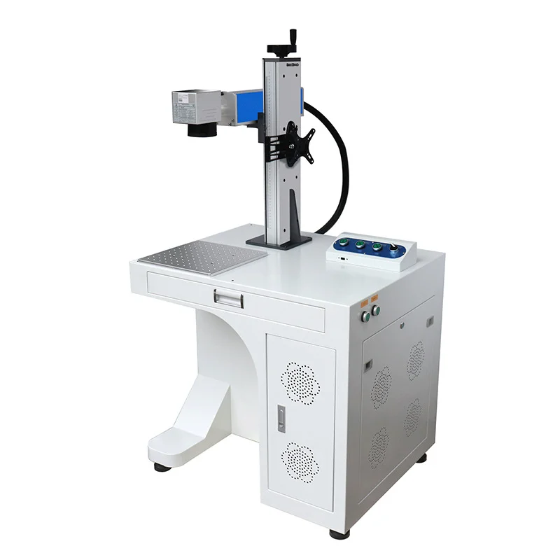 Китайское производство cnc yag 3d Мини Портативная волоконно-оптическая лазерная маркировочная машина для металла 10 Вт 20 30 низкая цена lase