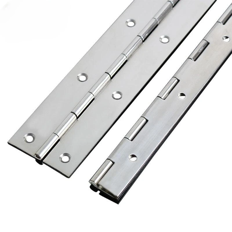 304continue Hinge Industrial Stainless Steel /aluminum Durable Long Piano Hinge / Customized Is Available