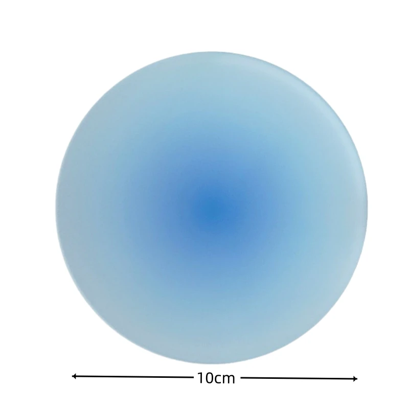 Wholesale 4 PCS Acrylic Colorful Coasters for Drinks Round Fashion Cup Thicken Trendy Coaster for Coffee Juice Decoration Mat