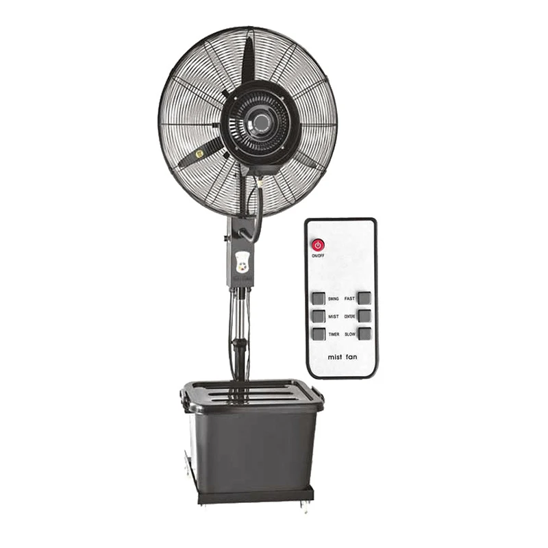 Cheap Price Cooling Centrifugal Mist Stand Fan With Remote Control