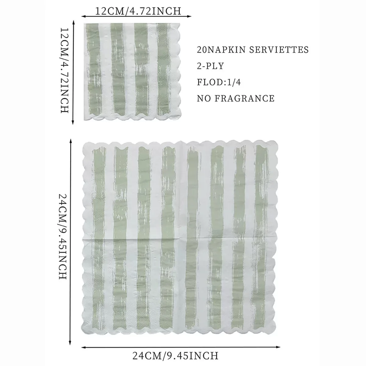 Striped colored napkins shaped lace wedding birthday party tissue Restaurant takeout napkins 25cm