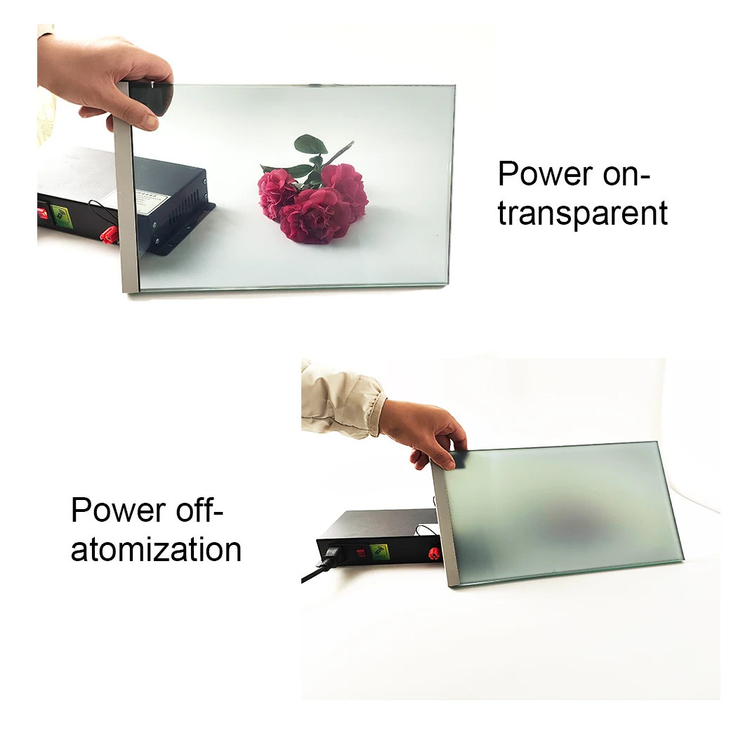 High Quality Qualified Tempered Float Glass Electronic Pdlc Switchable psg-pdlc smart glass