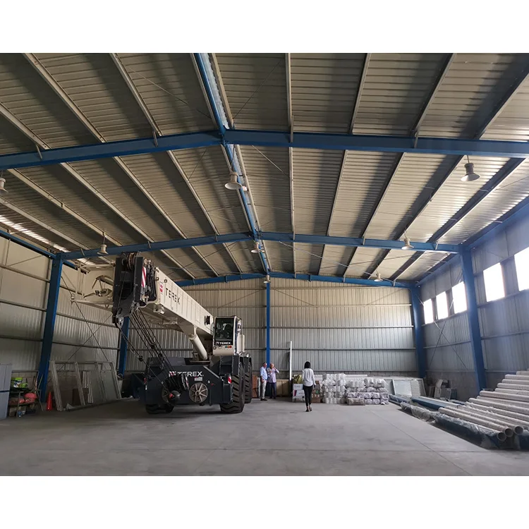 Cheap prefabricated large steel structure workshop prefabricated steel storage shed warehouse