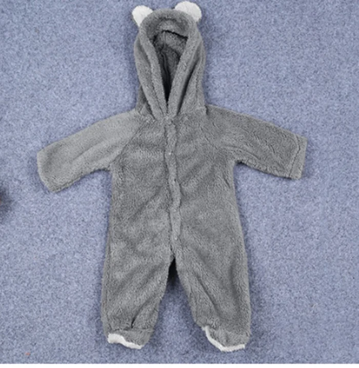 
Solid Color Cartoon Winter Toddler Baby Set Infant Baby Sleep Pajamas Baby Kids Wear 