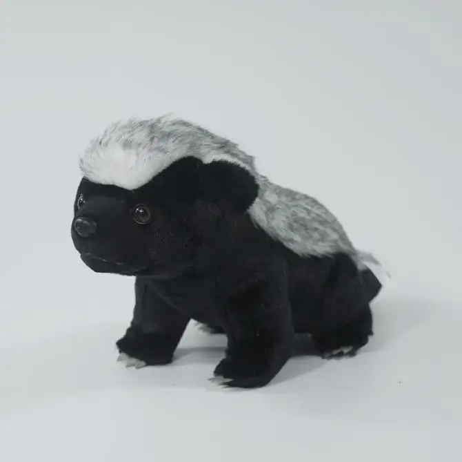 Hot selling cute honey badger plush stuffed animal toy fanny honey badger plush badger soft plush toy stuffed animal