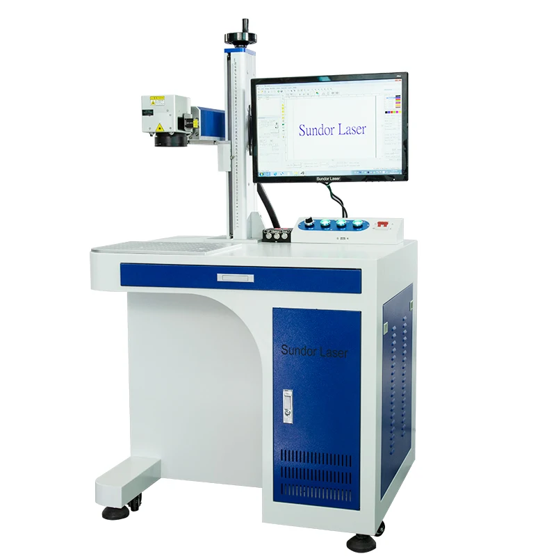 Automatic Focusing Table Marker Fiber Laser 20w Long Service Life Marking Machine Industry Laser Equipment