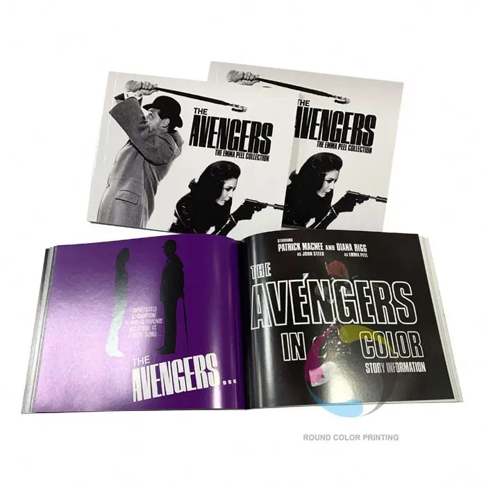 Professional Book Print High Quality Customized Design Softcover Book English Brochure