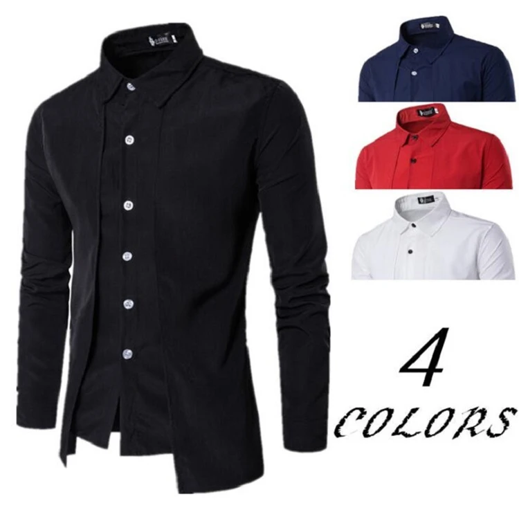 
Custom Wholesale Casual Shirts For Men Long Sleeve traditional dress tuxedos hemd 