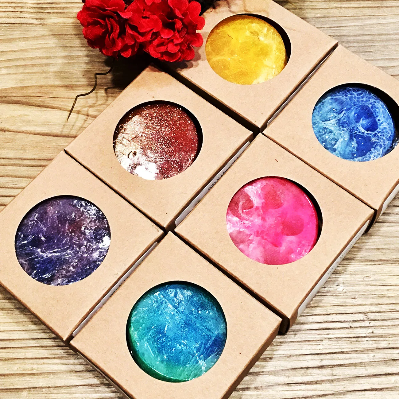 Lavender Glycerin Loofah Soap Aroma LavenderSolid Soap for Body Handmade Soap Customized Organic Whitening